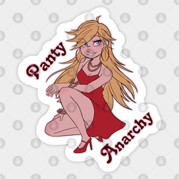 Panty Anarchy Sticker by Probablynotsam